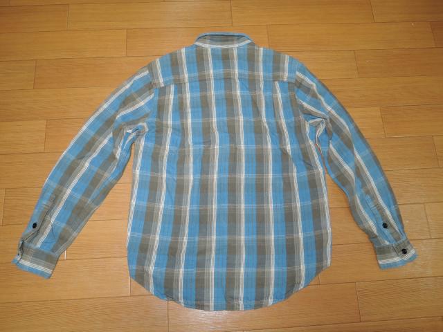 ワコマリア WACKO MARIA チェックシャツ S 青系 ネル 刺繍 < ブランド  ワコマリア WACKO MARIA チェックシャツ S 青系 ネル 刺繍 < ブランドの