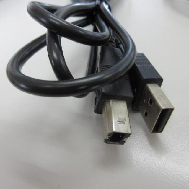 USBケーブル, USB A → USB B 2本 < PC本体/周辺機器  USBケーブル, USB A → USB B 2本 < PC本体/周辺機器の