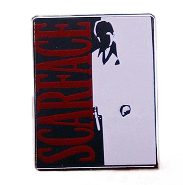 新品 スカーフェイス ピンブローチ ピンバッジ ピンズ アル・パチーノ < 男性アクセサリー/時計  新品 スカーフェイス ピンブローチ ピンバッジ ピンズ アル・パチーノ  < 男性アクセサリー/時計の