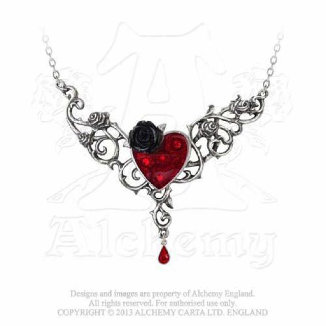 ALCHEMY GOTHIC: ザ・ブラッド・ローズ・ハート < 女性アクセサリー/時計  ALCHEMY GOTHIC: ザ・ブラッド・ローズ・ハート  < 女性アクセサリー/時計の