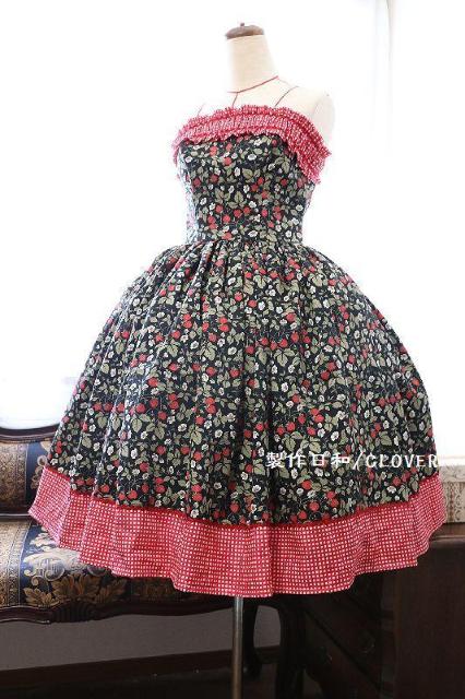 黒苺JSK Mサイズ < 女性ファッション  黒苺JSK Mサイズ  < 女性ファッションの