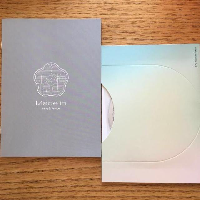 King & Prince made in 初回限定A CD disk1 歌詞本 キンプリ 平野紫耀 神宮寺勇太 岸優太 永瀬廉 < タレントグッズ  King & Prince made in 初回限定A CD disk1 歌詞本 キンプリ 平野紫耀 神宮寺勇太 岸優太 永瀬廉 < タレントグッズの
