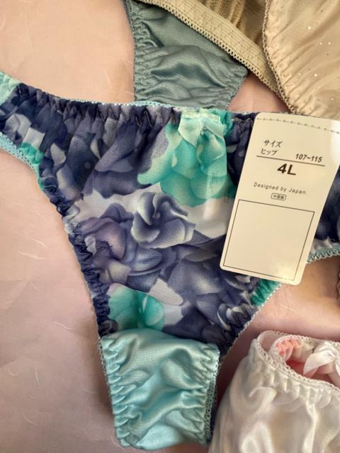 4Lサイズ!5枚セット!光沢ツルツル素材!シフォン使いあり!高貴品格!色とりどり!エレガント!Tバックショーツ!No.リボン < 女性ファッション  4Lサイズ!5枚セット!光沢ツルツル素材!シフォン使いあり!高貴品格!色とりどり!エレガント!Tバックショーツ!No.リボン < 女性ファッションの