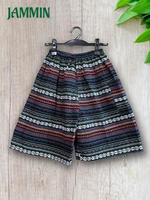 織り柄ショートパンツ アジアン ハーフパンツ エスニック ヒッピー < 男性ファッション 織り柄ショートパンツ アジアン ハーフパンツ エスニック ヒッピー < 男性ファッションの