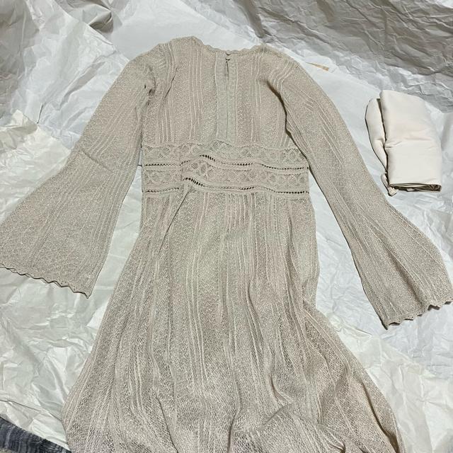 【スナイデル】 レースJQニットワンピ / インナー付 / SWNO242077 < ブランド  【スナイデル】 レースJQニットワンピ / インナー付 / SWNO242077 < ブランドの
