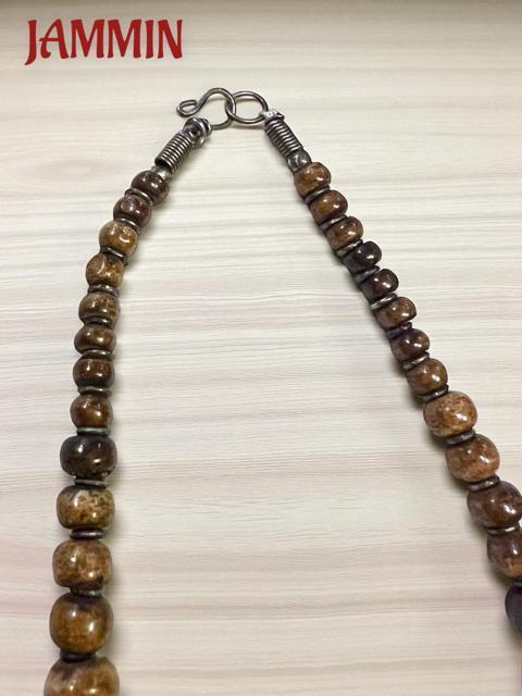 ブラス&ボーンビーズネックレス エスニック アジアン ヒッピー 個性派 衣装 < 女性アクセサリー/時計  ブラス&ボーンビーズネックレス エスニック アジアン ヒッピー 個性派 衣装 < 女性アクセサリー/時計の