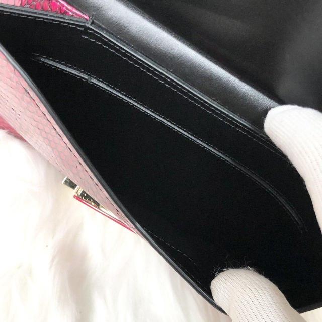 【未使用級】ロジェヴィヴィエ ショルダーバッグ セミショルダー パイソン ゴールド金具 < 女性ファッション  【未使用級】ロジェヴィヴィエ ショルダーバッグ セミショルダー パイソン ゴールド金具 < 女性ファッションの