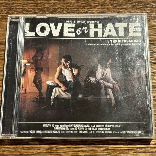 yHI-D & TWIGYzLOVE or HATE   CD/DVD/rfI 