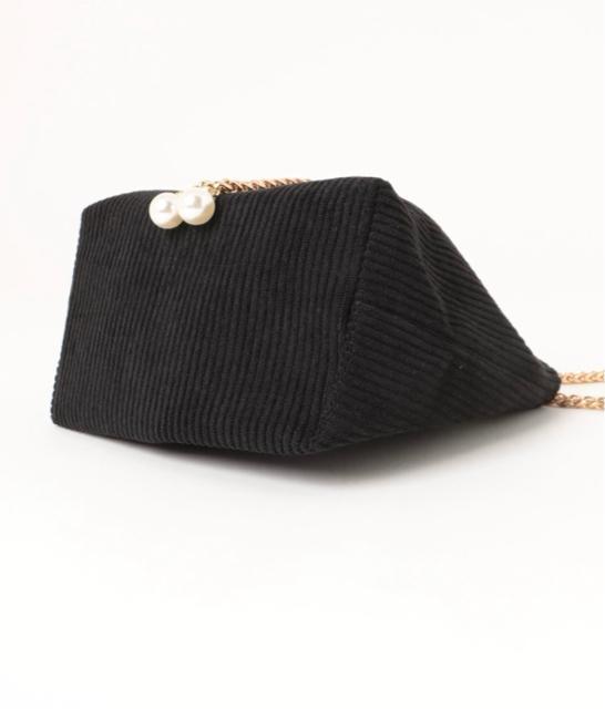 ゴールドチェーン コーデュロイショルダーバッグ < 女性ファッション ゴールドチェーン コーデュロイショルダーバッグ < 女性ファッションの