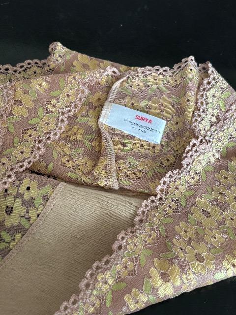 新品〈レース調ショーツ〉レディース ブラウンゴールド(Lサイズ)未開封 < 女性ファッション 新品〈レース調ショーツ〉レディース ブラウンゴールド(Lサイズ)未開封 < 女性ファッションの