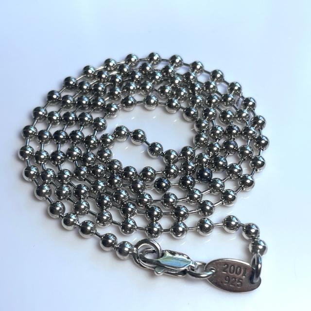 �y�`�F�[���z �m�[�u�����h�@�{�[���`�F�[���@�l�b�N���X�@�V���o�[�@silver�X�Q�T�@�������  �� �j���A�N�Z�T���[/���v�� 