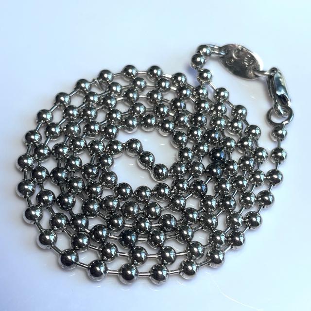 �y�`�F�[���z �m�[�u�����h�@�{�[���`�F�[���@�l�b�N���X�@�V���o�[�@silver�X�Q�T�@������� �� �j���A�N�Z�T���[/���v�� 