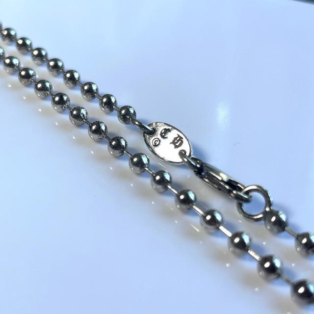 �y�`�F�[���z �m�[�u�����h�@�{�[���`�F�[���@�l�b�N���X�@�V���o�[�@silver�X�Q�T�@������� �� �j���A�N�Z�T���[/���v�� 