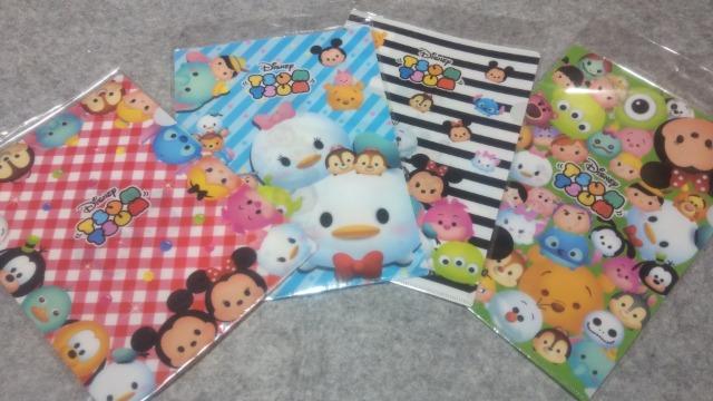 ディズニーツムツム クリアファイル4枚セット < アニメ/コミック/キャラクター ディズニーツムツム クリアファイル4枚セット < アニメ/コミック/キャラクターの