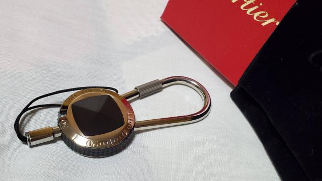 正規 カルティエ パシャ ダイヤルベゼル×ブラックドーム キーホルダー カラビナマルチキーリング 付属有 < ブランド  正規 カルティエ パシャ ダイヤルベゼル×ブラックドーム キーホルダー カラビナマルチキーリング 付属有  < ブランドの