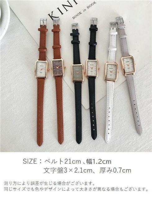 残り1点 超お買い得790円★超人気スクエア レザー調レディース腕時計ブラウン×ブラウン < 女性アクセサリー/時計  残り1点 超お買い得790円★超人気スクエア レザー調レディース腕時計ブラウン×ブラウン < 女性アクセサリー/時計の