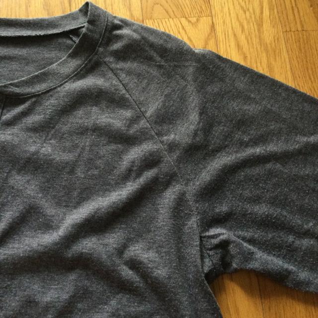 ヘンリーネック3つボタン 長袖Tシャツ カットソー < 男性ファッション  ヘンリーネック3つボタン 長袖Tシャツ カットソー < 男性ファッションの