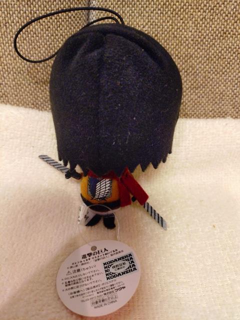 未使用 進撃の巨人 マスコット! ミカサ < アニメ/コミック/キャラクター  未使用 進撃の巨人 マスコット! ミカサ < アニメ/コミック/キャラクターの