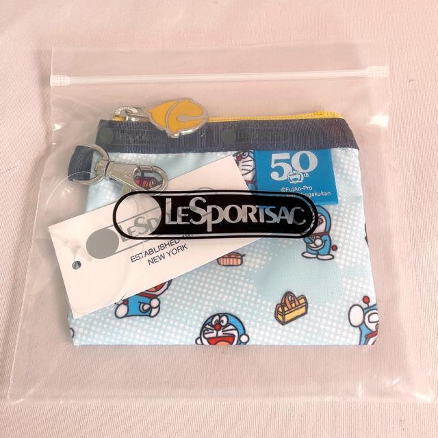 ★新品未使用★LeSportsac レスポートサック ドラえもん50周年 小銭入れ コインケース キーコインポーチ 送料無料 < 女性ファッション  ★新品未使用★LeSportsac レスポートサック ドラえもん50周年 小銭入れ コインケース キーコインポーチ 送料無料 < 女性ファッションの
