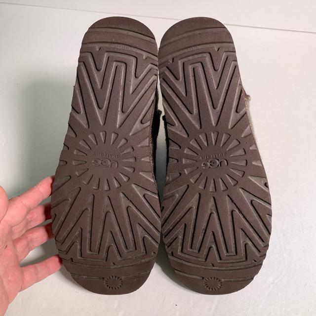 UGG ムートンブーツ 25.5cm ヘリンボーン ウール素材 クラッシックミニ ショートブーツ < ブランド UGG ムートンブーツ 25.5cm ヘリンボーン ウール素材 クラッシックミニ ショートブーツ < ブランドの