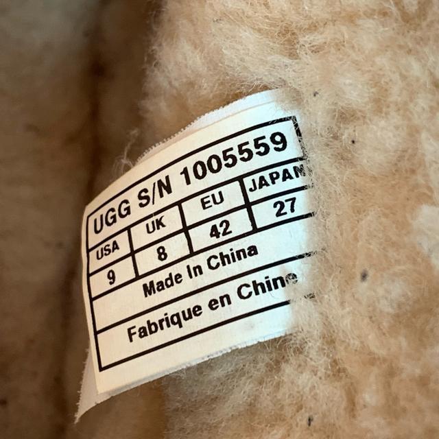 UGG ムートンブーツ 25.5cm ヘリンボーン ウール素材 クラッシックミニ ショートブーツ < ブランド UGG ムートンブーツ 25.5cm ヘリンボーン ウール素材 クラッシックミニ ショートブーツ < ブランドの