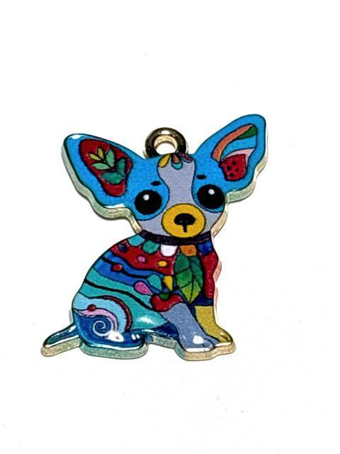 1197 水色 犬ちゃんのチャーム チワワ 小型犬 いぬイヌ プリント樹脂 アクセサリーパーツ ハンドメイド材料 < ペット/手芸/園芸 1197 水色 犬ちゃんのチャーム チワワ 小型犬 いぬイヌ プリント樹脂 アクセサリーパーツ ハンドメイド材料 < ペット/手芸/園芸の