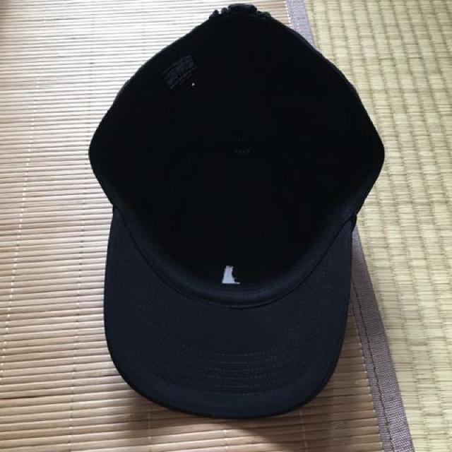 レディースサイズ・ワンポイント猫シルエット刺繍帽子。ブラック < 女性ファッション  レディースサイズ・ワンポイント猫シルエット刺繍帽子。ブラック < 女性ファッションの