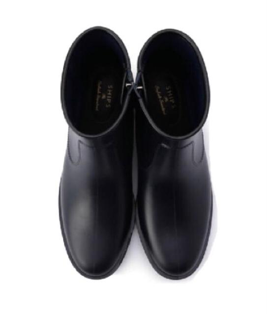 (L)シップスSHIPS〓レインブーツ凍結スノーシューズ〓ネイビー新品 < ブランド (L)シップスSHIPS〓レインブーツ凍結スノーシューズ〓ネイビー新品 < ブランドの