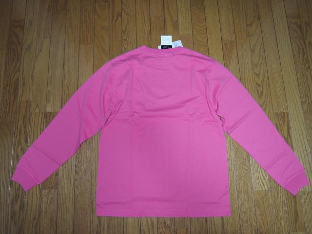 新品 Champion チャンピオン ビッグロゴ ロンTシャツ M ピンク BIG LOGO カットソー < ブランド  新品 Champion チャンピオン ビッグロゴ ロンTシャツ M ピンク BIG LOGO カットソー < ブランドの