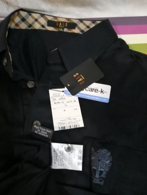 特価★新品未使用オンワード樫山DAKSシャツ襟付きお洒落大活躍ブラックチェックタグ付き < 男性ファッション  特価★新品未使用オンワード樫山DAKSシャツ襟付きお洒落大活躍ブラックチェックタグ付き < 男性ファッションの