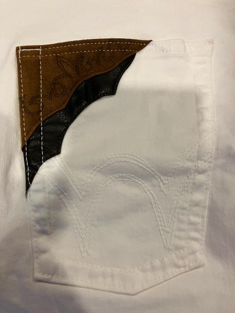 EDWIN 472XVB 超超大きいsize W46 130cm used美品 白ホワイト < ブランド EDWIN 472XVB 超超大きいsize W46 130cm used美品 白ホワイト < ブランドの