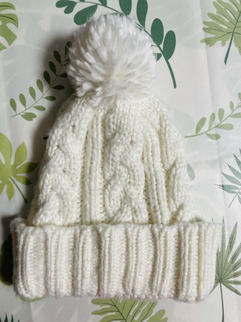 ニット帽子 ホワイト < 女性ファッション  ニット帽子 ホワイト < 女性ファッションの