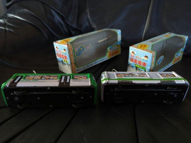 ブリキ屋/ブリキのおもちゃ/ブリキ/でんしゃ/電車/ぼくとわたしの路面電車/都電/低床式/グリーン/2両セット/日本製 < ホビー ブリキ屋/ブリキのおもちゃ/ブリキ/でんしゃ/電車/ぼくとわたしの路面電車/都電/低床式/グリーン/2両セット/日本製 < ホビーの