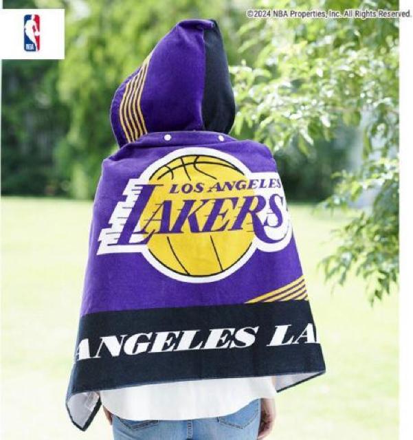 ☆ロサンゼルス レイカーズ フード付タオル☆ < レジャー/スポーツ  ☆ロサンゼルス レイカーズ フード付タオル☆ < レジャー/スポーツの