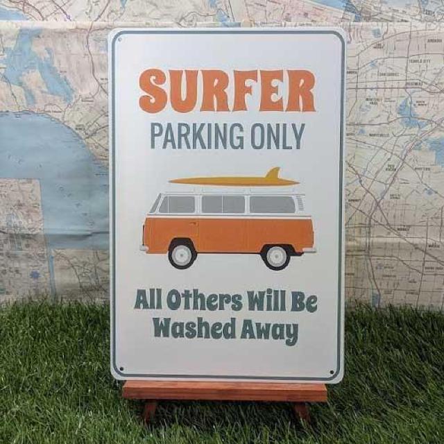 新品【ブリキ看板】Surfing/サーフィン Surfer Parking Only < ホビー  新品【ブリキ看板】Surfing/サーフィン Surfer Parking Only  < ホビーの