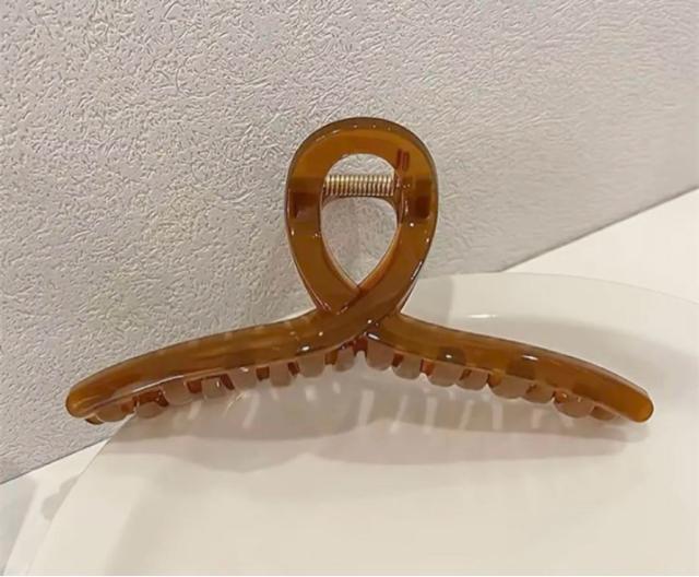 クリアバンスクリップ まとめ髪 アレンジ くすみカラー 2個セット < 女性ファッション クリアバンスクリップ まとめ髪 アレンジ くすみカラー 2個セット < 女性ファッションの