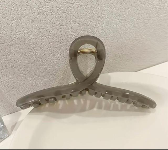 クリアバンスクリップ まとめ髪 アレンジ くすみカラー 2個セット < 女性ファッション クリアバンスクリップ まとめ髪 アレンジ くすみカラー 2個セット < 女性ファッションの