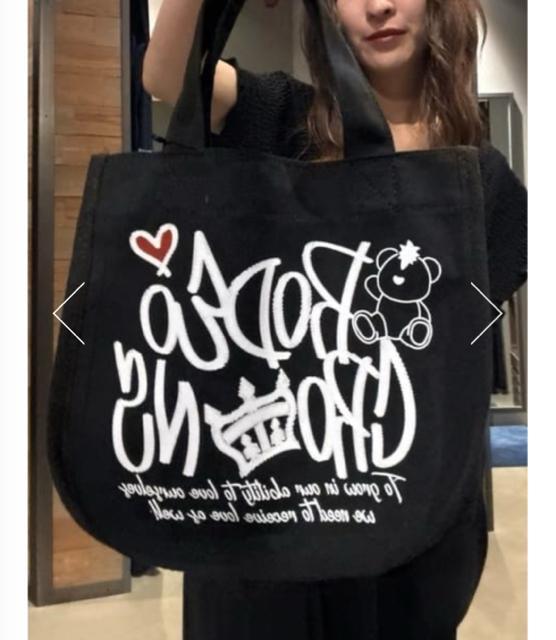 ロデオクラウンズ★ BRIDGE BEAR LOGO トート(ブラック) < ブランド ロデオクラウンズ★ BRIDGE BEAR LOGO トート(ブラック) < ブランドの