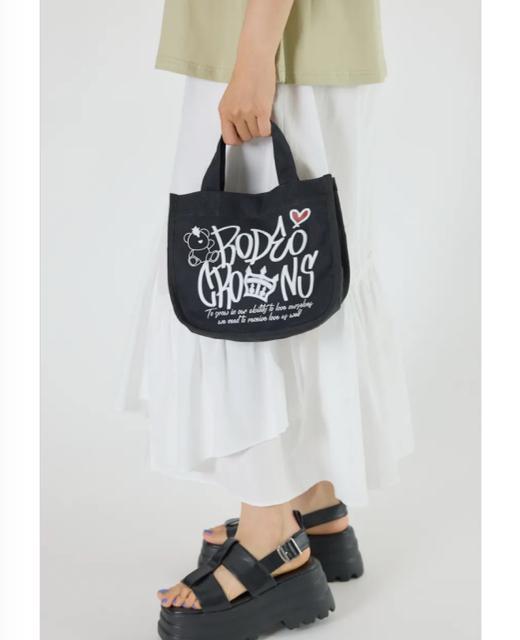 ロデオクラウンズ★ BRIDGE BEAR LOGO トート(ブラック) < ブランド ロデオクラウンズ★ BRIDGE BEAR LOGO トート(ブラック) < ブランドの