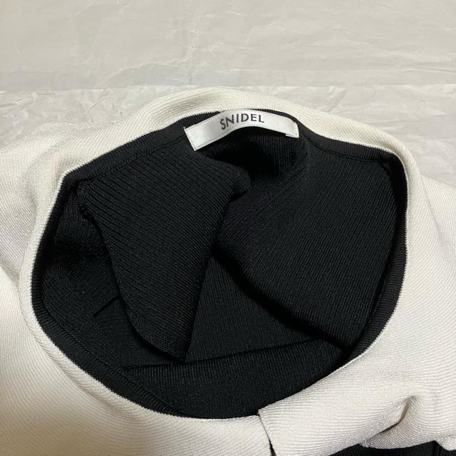【SNIDEL / スナイデル】 フリルスカラカラーニットプルオーバー ONE ノースリーブ < ブランド  【SNIDEL / スナイデル】 フリルスカラカラーニットプルオーバー ONE ノースリーブ < ブランドの