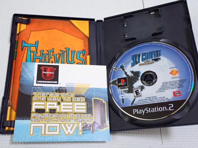 PS2SLY COOPER AND THE THIEVIUS RACCOONUS CO kĔ  Q[{/\tg 