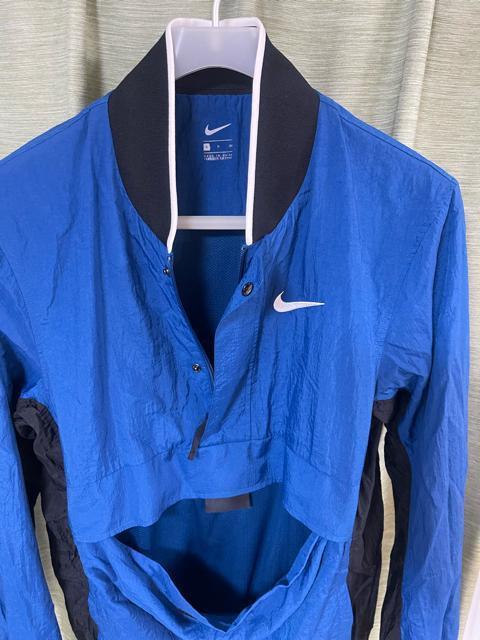 NIKE ナイキ プルオーバー ナイロンジャケット サイズS ブルー 青 ハーフジップ NIKE ナイキ ナイロンジャケット < ブランド NIKE ナイキ プルオーバー ナイロンジャケット サイズS ブルー 青 ハーフジップ NIKE ナイキ ナイロンジャケット < ブランドの