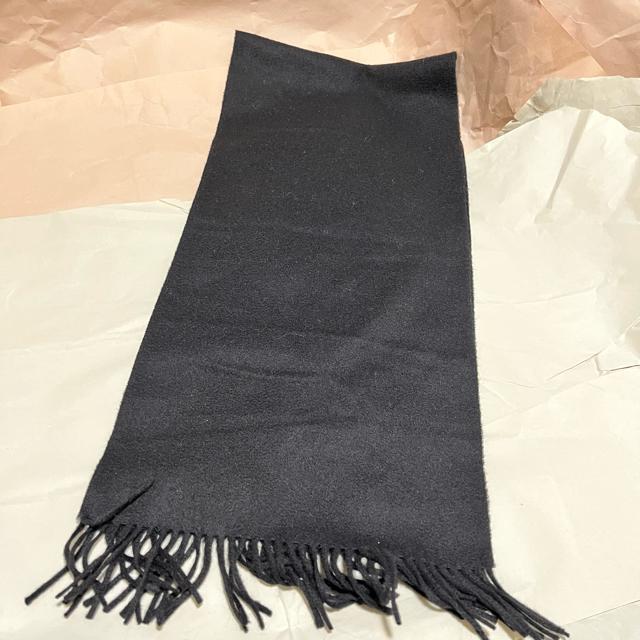 【TESTA VIERA】【深喜毛織】 カシミヤ100% マフラー 黒 < 女性ファッション 【TESTA VIERA】【深喜毛織】 カシミヤ100% マフラー 黒 < 女性ファッションの