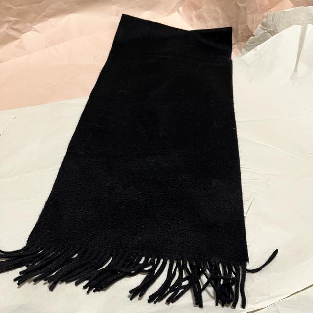 【TESTA VIERA】【深喜毛織】 カシミヤ100% マフラー 黒 < 女性ファッション 【TESTA VIERA】【深喜毛織】 カシミヤ100% マフラー 黒 < 女性ファッションの