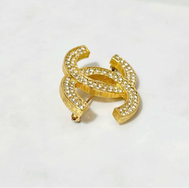 美品 CHANEL ココマーク ラインストーン ブローチ ヴィンテージ < ブランド 美品 CHANEL ココマーク ラインストーン ブローチ ヴィンテージ < ブランドの