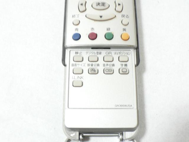 SHARP erpREGA366WJSAEI  Ɠd/AV 