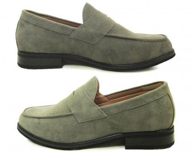 1円~C193新品LASSU&FRISSコインローファー26.5aGRAY♂ < 男性ファッション 1円~C193新品LASSU&FRISSコインローファー26.5aGRAY♂ < 男性ファッションの