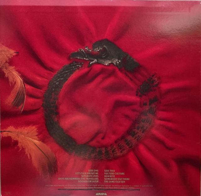 THE ALAN PARSONS PROJECT VULTURE CULTURE �A�����E�p�[�\���Y�E�v���W�F�N�g LP �� CD/DVD/�r�f�I�� 