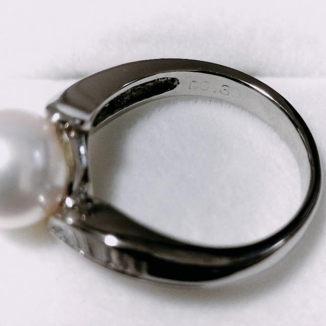 �_�C�������h�~�p�[�� �����O Pt900 8.5mm 0.30ct 6.8g �� �����A�N�Z�T���[/���v�� 