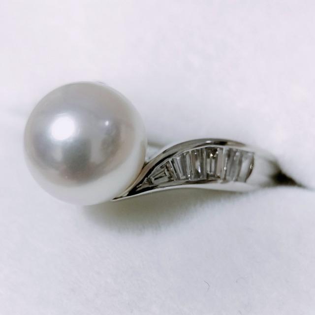 �_�C�������h�~�p�[�� �����O Pt900 8.5mm 0.30ct 6.8g �� �����A�N�Z�T���[/���v�� 